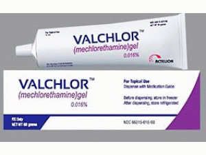 VALCHLOR gel 0.016%（氮芥外用软膏）