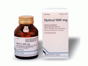 羟基脲胶囊HYDREA(hydroxyurea capsules, USP)