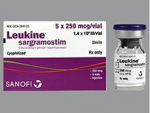  (沙格司亭冻干粉注射剂 Sargramostim ) Leukine